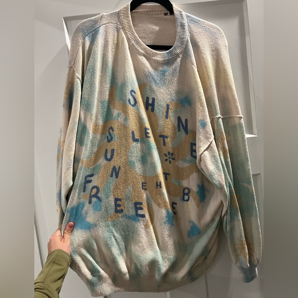Free people knit sweater